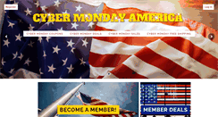 Desktop Screenshot of cybermondayamerica.com